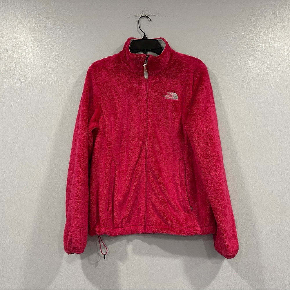 The North Face Fuchsia Pink Fleece Jacket Women's Medium M